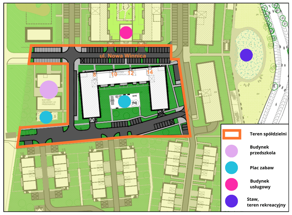 Miękinia plan zagospodarowania
