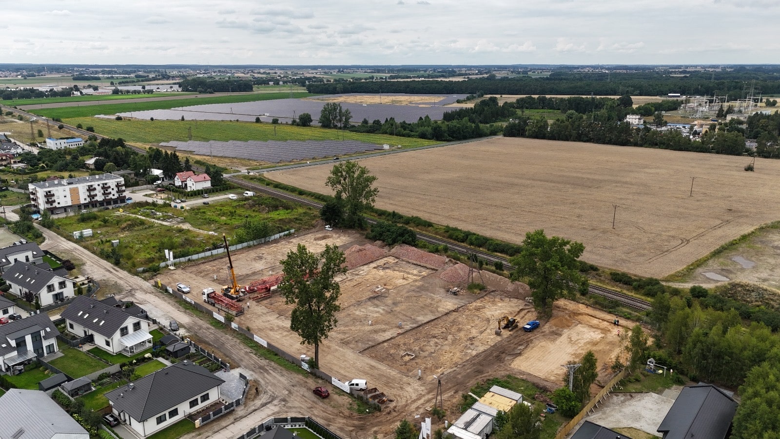 Budowa w toku - Osiedle Grono w Lesznie