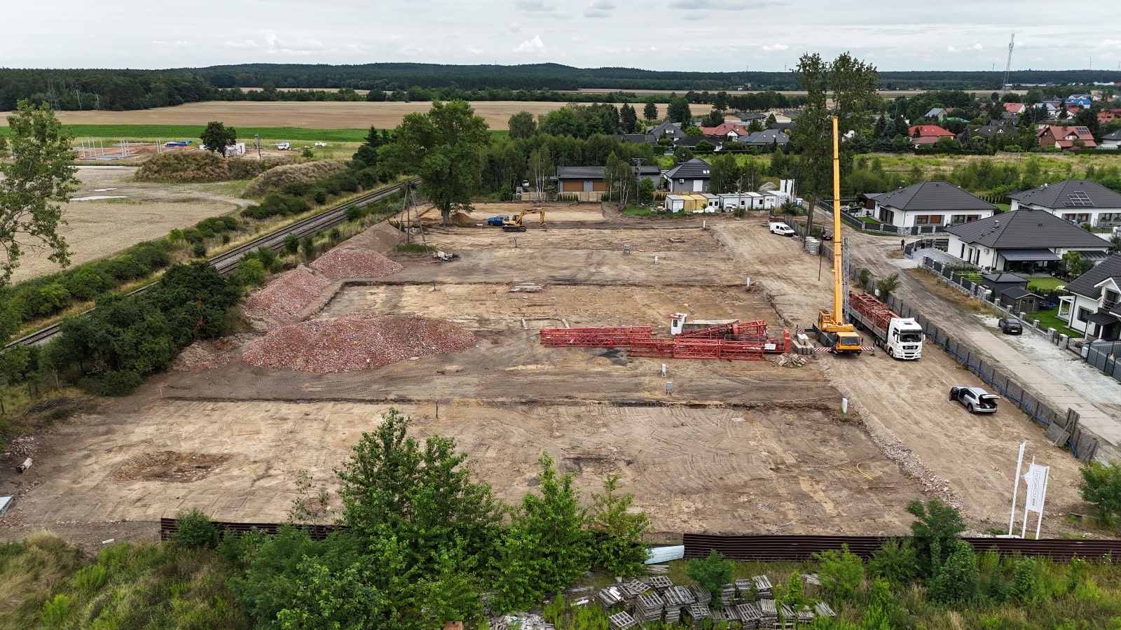 Budowa w toku - Osiedle Grono w Lesznie