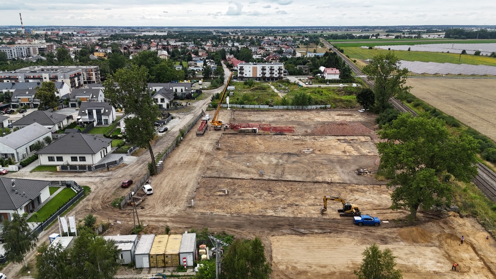 Budowa w toku - Osiedle Grono w Lesznie